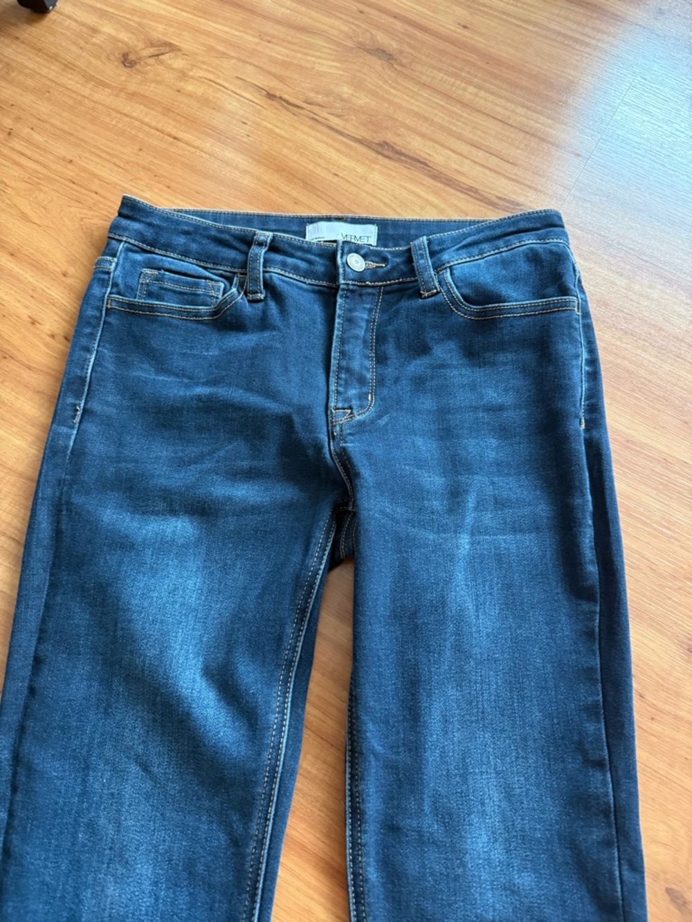 Vervet Dark Wash Slim Stretch Jeans size 28 - Picture 4 of 11